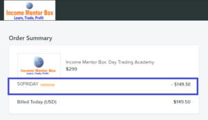 Income Mentor Box Black Friday