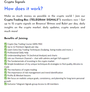 Crypto Trading Box